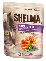 Gabonamentes granulátum STERILE friss lazaccal felnőtt macskák számára, 1,4 kg