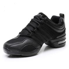 Burtan Dance Shoes Modern tánccipő New York, fekete 5 cm, 35