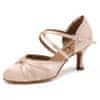 Burtan Dance Shoes Vienna standard, klasszikus tánccipő, rózsaszín 7,5 cm, 36