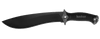 1077 CAMP 10 machete 25,4 cm, fekete-szürke, gumi, műanyag tok