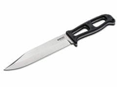 Böker Manufaktur 120747 GEK sokoldalú kés 16,5 cm, fekete, G10, bőr hüvely