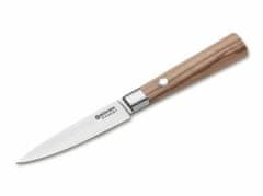 Böker Manufaktur 130430DAM hámozó damaszk kés 10 cm, barna színű