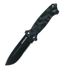 Schrade SCHF40 taktikai kés 12,9 cm, teljesen fekete, TPE