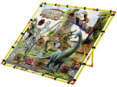 Lean-toys Cél dobálós játék Dinoszauruszok labdák zsákok nagy tábla