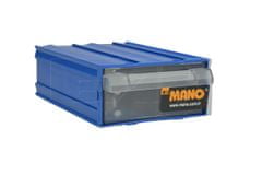 PARFORINTER Műanyag műhelyszervező MANO MK-10 (12x8.5x4cm), kék