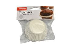Banquet Cupcakes 100db, fehér (6x2,2x4,5cm)