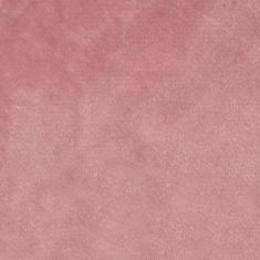 Greatstore 2 db rózsaszín bársony forgó étkezőszék