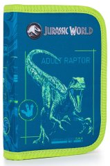 Karton P+P 1 szintes 2 hajtókás tolltartó, Jurassic World