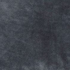 Greatstore fekete-sötétszürke plüss és műbőr kutyaágy 99 x 89 x 21 cm