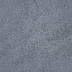 Greatstore szürke vászon hatású gyapjú kutyaágy 85,5 x 70 x 23 cm
