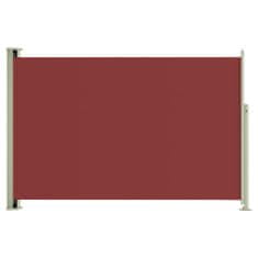 Greatstore piros behúzható oldalsó terasznapellenző 200 x 300 cm