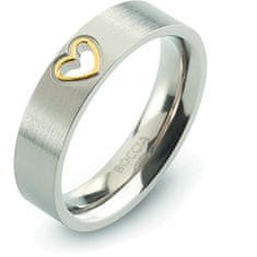 Boccia Titanium Titán gyűrű - "szerelem" 0143-02 (Kerület 52 mm)