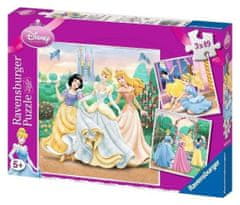 Ravensburger Rejtvény Disney hercegnők: Álmok 3x49 darab