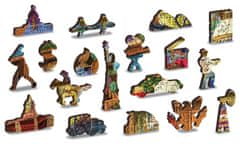Wooden city Fa puzzle Édes kaland 2 az 1-ben 400 darab ECO