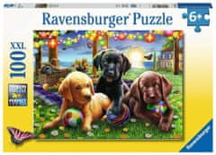 Ravensburger Puzzle Kutya piknik XXL 100 db