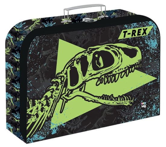 Oxybag T-rex mintázatú bőrönd lamino 34 cm