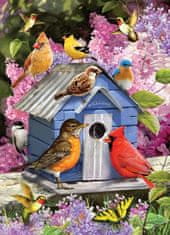 Cobble Hill Puzzle Birdhouse tavasszal 1000 db