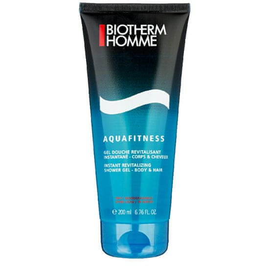 Biotherm Revitalizáló tusfürdő testre és hajra Aquafitness (Revitalizing Shower Gel) 200 ml