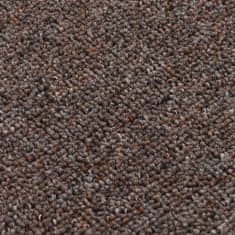 Greatstore 15 db barna négyszögű csúszásmentes lépcsőszőnyeg 60 x 25 cm