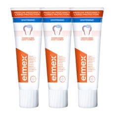 Elmex Fehérítő fogkrém Caries Protection Whitening 3 x 75 ml