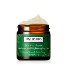 Antipodes Nappali élénkítő bőrápoló krém Manuka Honey (Hyaluronic Acid Brightening Day Cream) 60 ml