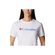COLUMBIA Póló fehér S Sun Trek W Graphic Tee