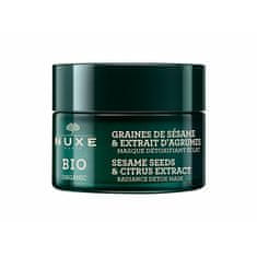 Nuxe Méregtelenítő maszka BIO Sesame Seeds & Citrus Extract (Radiance Detox Mask) 50 ml