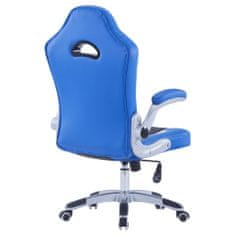 Greatstore kék műbőr gamer szék