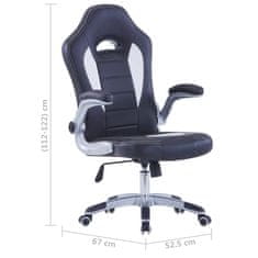 Greatstore fekete műbőr gamer szék