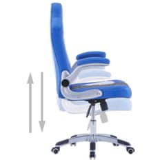 Greatstore kék műbőr gamer szék