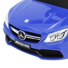 Greatstore kék Mercedes-Benz C63 tolható autó