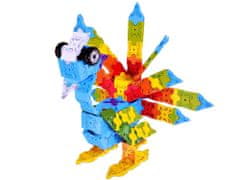 RAMIZ Színes kreatív 3D blokkok - papagáj