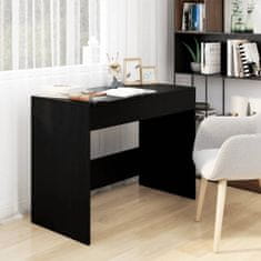 shumee fekete forgácslap íróasztal 101 x 50 x 76,5 cm