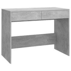 shumee betonszürke forgácslap íróasztal 101 x 50 x 76,5 cm