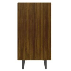Greatstore barna tölgyszínű forgácslap tálalószekrény 103,5 x 35 x 70 cm