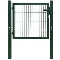 shumee zöld 2D kerítéskapu (egyetlen panel) 106 x 130 cm