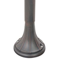 shumee bronzszínű alumínium kerti állólámpa, E27, 120 cm