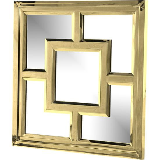 Artelore Négyzet alakú tükör KUBE arany 100 x 4 cm
