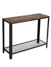 Artenat Összecsukható asztal Stella I., 101,5 cm, barna / fekete