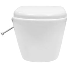 shumee fehér kerámia perem nélküli fali WC bidé funkcióval