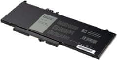 T6 power Akkumulátor Dell Latitude 15 E5550 készülékhez, Li-Poly, 7,4 V, 6900 mAh (51 Wh), fekete