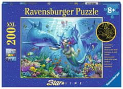 Ravensburger Világító puzzle Víz alatti paradicsom XXL 200 db