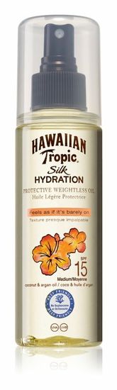 Hawaiian Tropic HT Silk Hydration Oil SPF15 150ml (Y301765301)