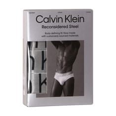 Calvin Klein 3PACK Fekete férfi slip alsónadrág (NB3129A-7V1) - méret XL