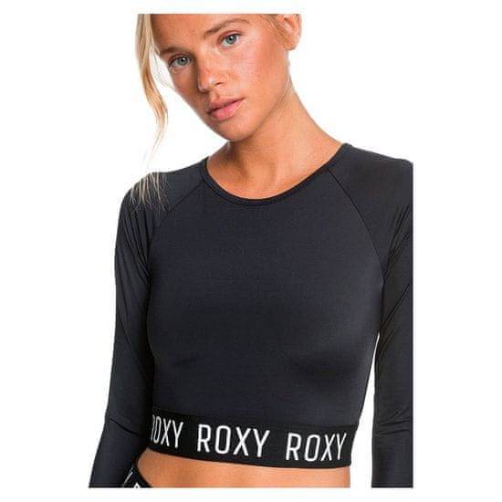 ROXY Női lycra póló Fitness Crop, hosszú ujjú