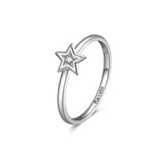 Rosato Bájos ezüst gyűrű csillaggal Allegra RZA027 (Kerület 56 mm)