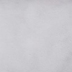 Greatstore barna-fehér vászon hatású gyapjú kutyaágy 85,5 x 70 x 23 cm