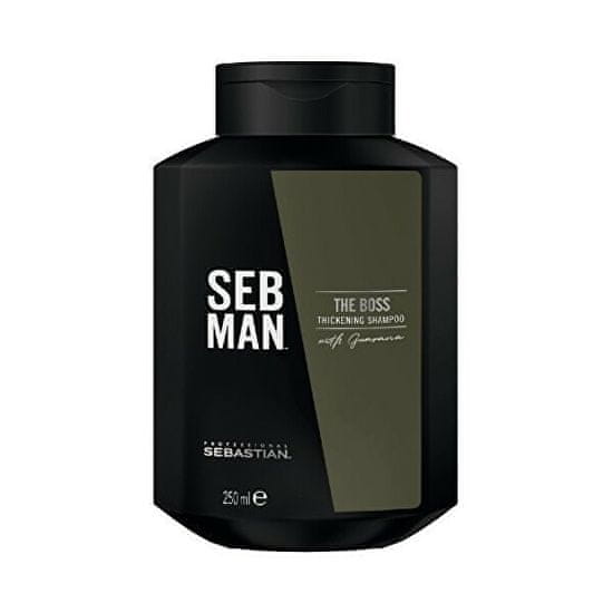 Sebastian Pro. Volumennövelő sampon vékonyszálú hajra SEB MAN The Boss (Thickening shampoo)
