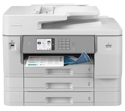 Brother MFC-J6957DW tintasugaras színes fekete-fehér többfunkciós nyomtató, kifejezetten otthoni irodába