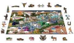 Wooden city Fa puzzle Üdvözöljük Las Vegasban 2 az 1-ben, 505 darab ECO